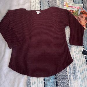 New York & Company Ribbed Sweater- size medium